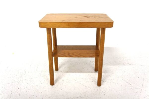 Table de chevet scandinave en pin, Suède, 1960