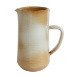 Enamelled sandstone pitcher