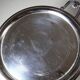 Rare vintage oriental covered serving dish in silver-plated metal, mid-20th century.