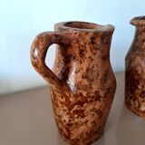 Pair of handcrafted terracotta pitchers – 3 kg each