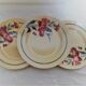 5 numbered dessert plates
