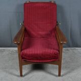 Morris chair in Mahogany, Arts & Crafts style – Early 20th century
