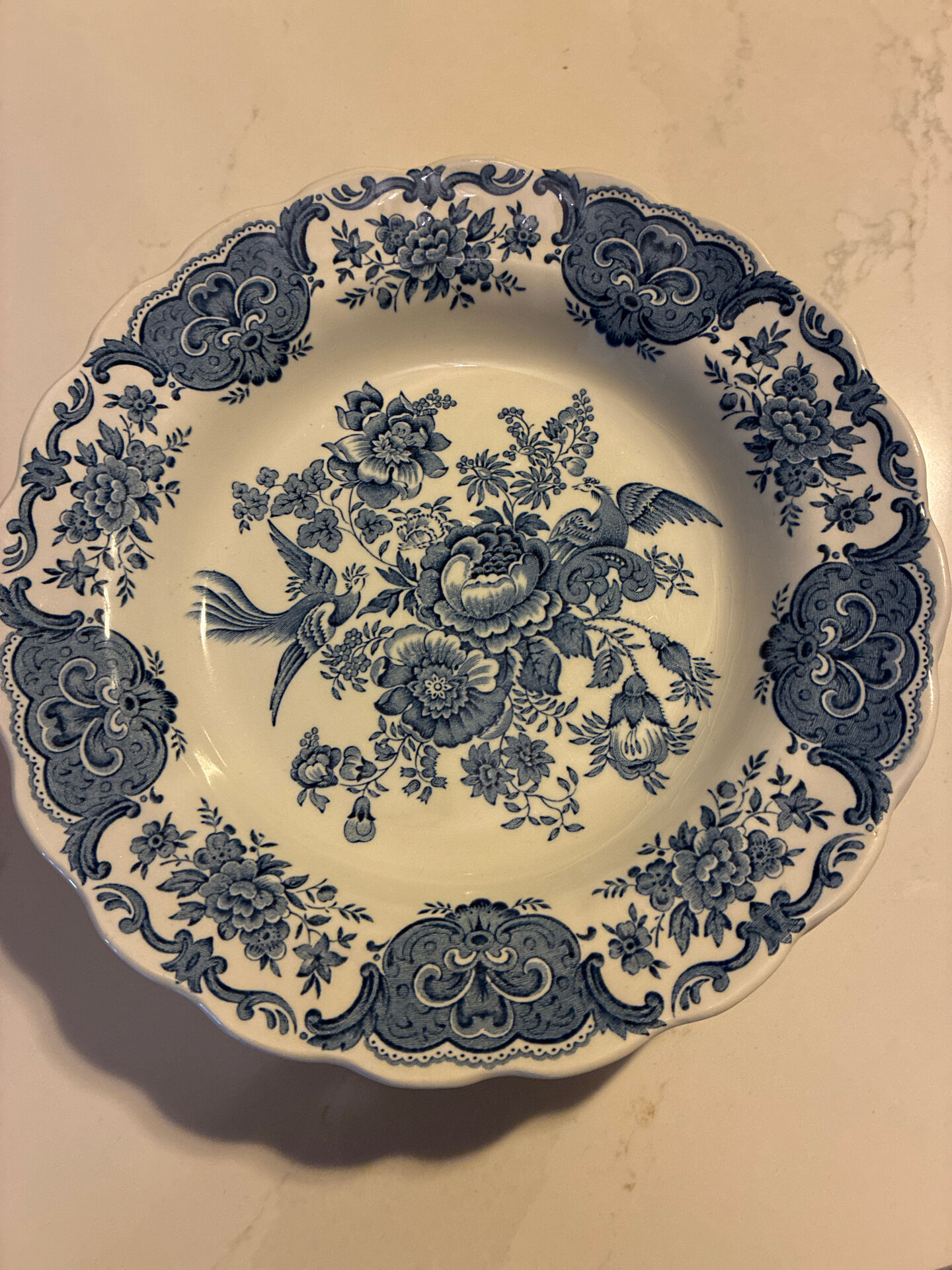 5 deep plates Windsor collection "Ridgway"