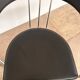 Chaises de bureau arrben italie années 70 chrome