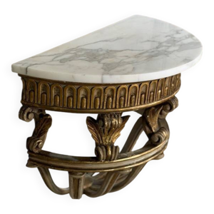 Console en bois sculpté - 1900