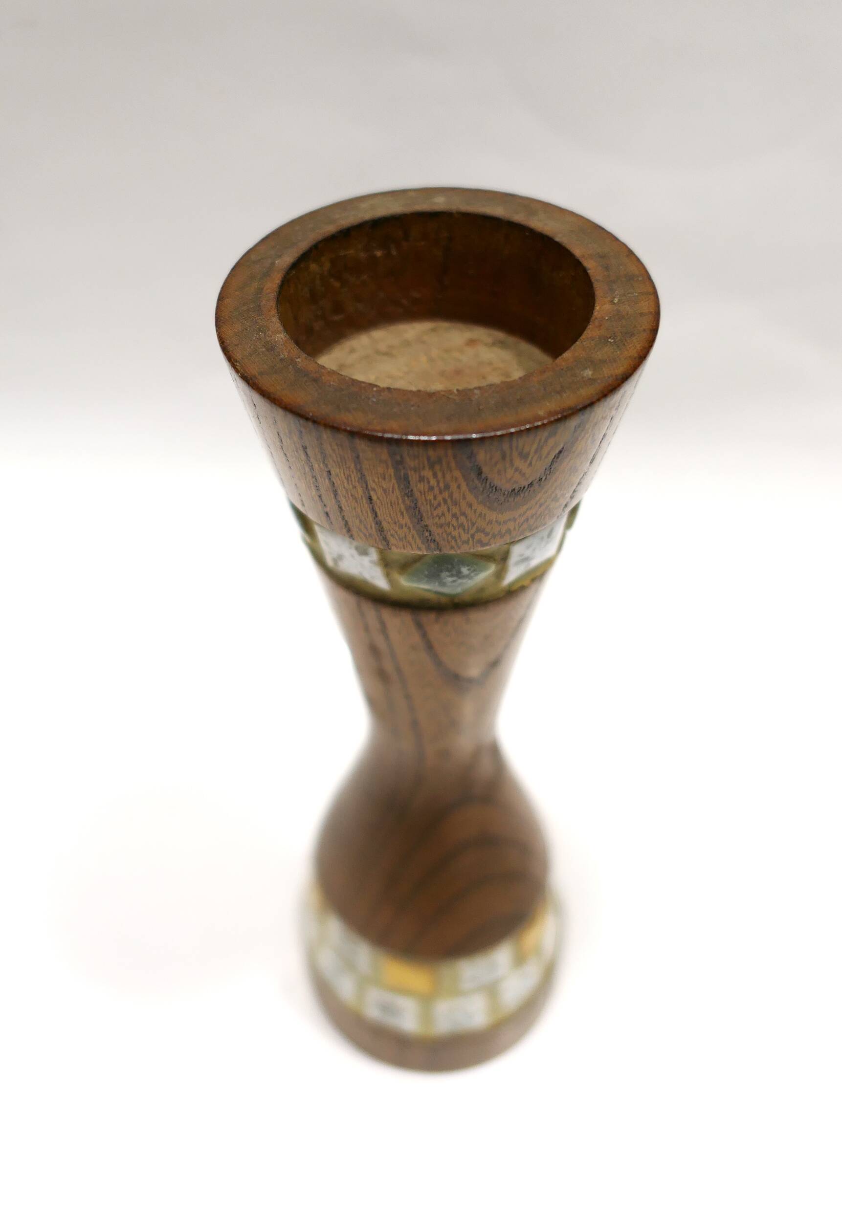 Scandinavian style candle holder 1970