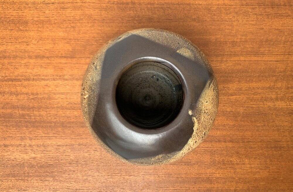 Mid-century German studio pottery vase by Till Sudeck, 1960s.