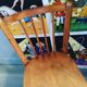 Chaise enfant Baumann en bois 1950