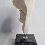Eye of Michelangelo's "David", vintage cast after Brucciani, on base, 27 cm