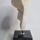Eye of Michelangelo's "David", vintage cast after Brucciani, on base, 27 cm