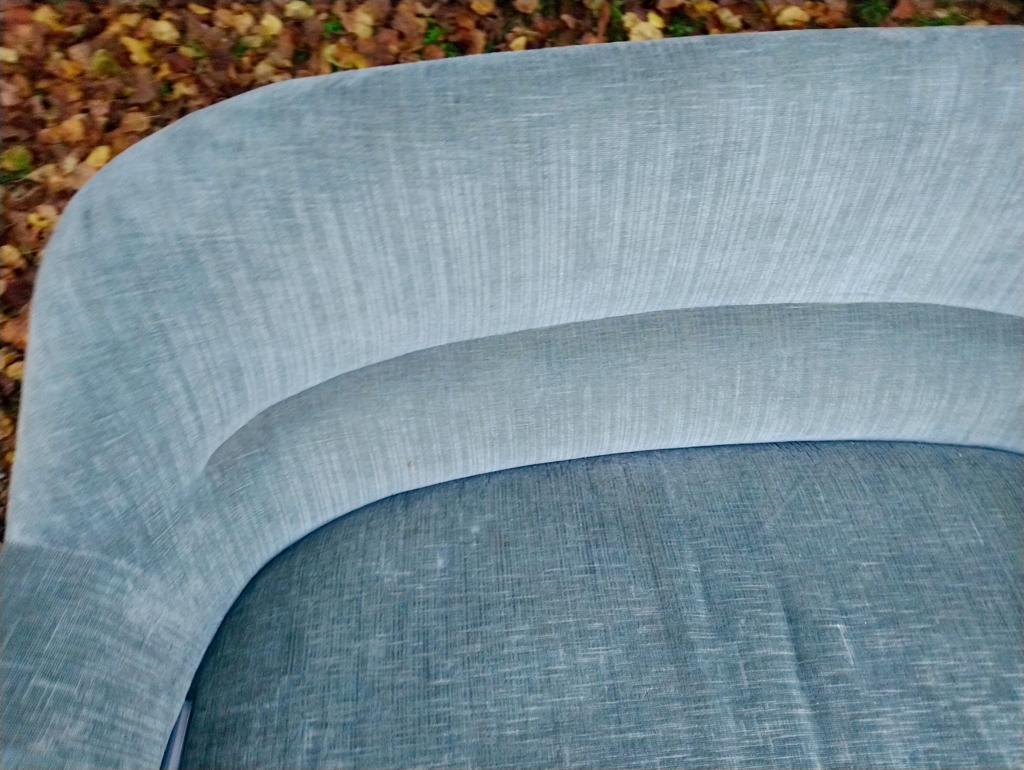 Banquette vintage velours L122