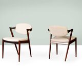 Kai Kristiansen rosewood 42 Z chairs