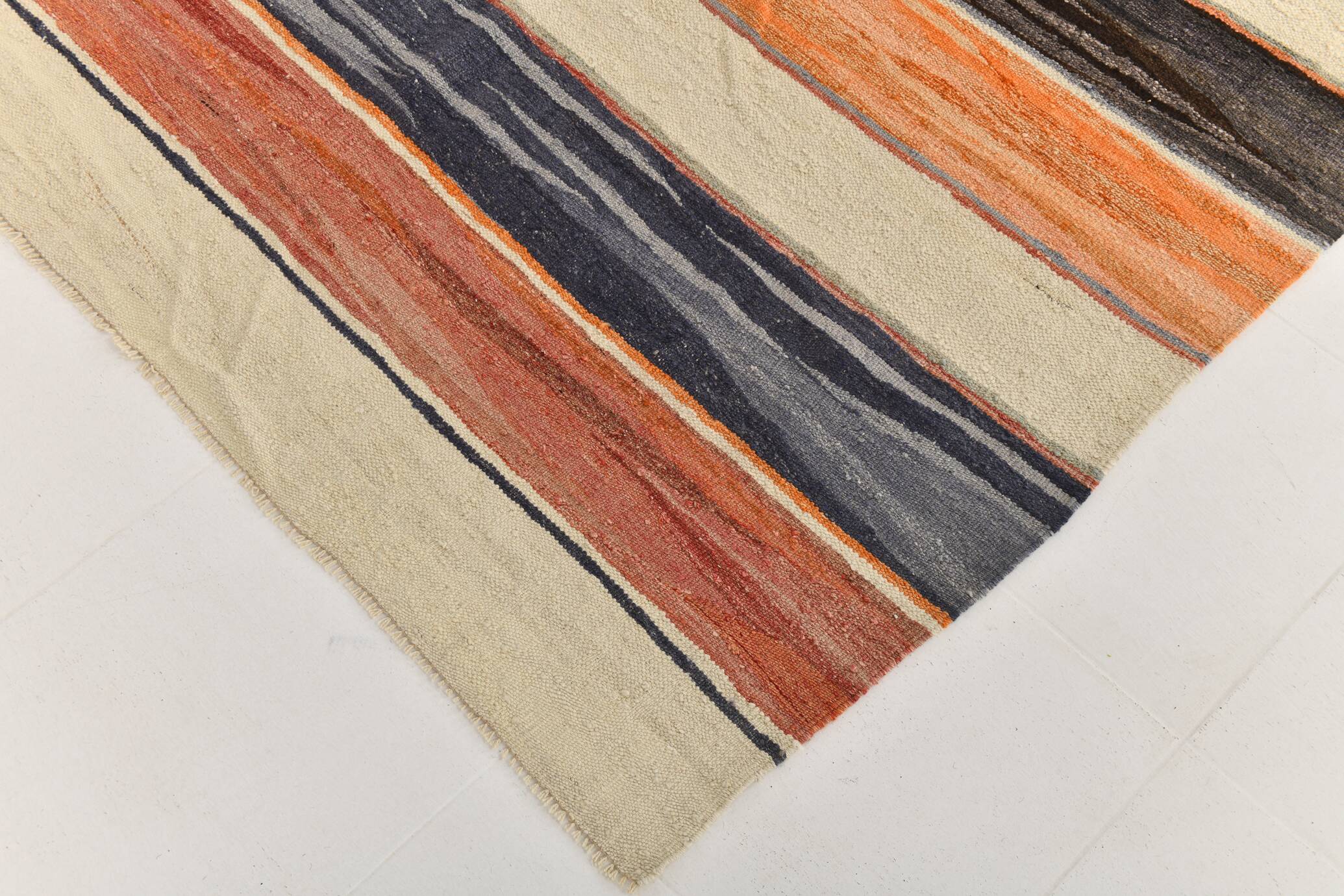 10x13 Oriental Turkish Vintage Kilim Rug, 300x389Cm