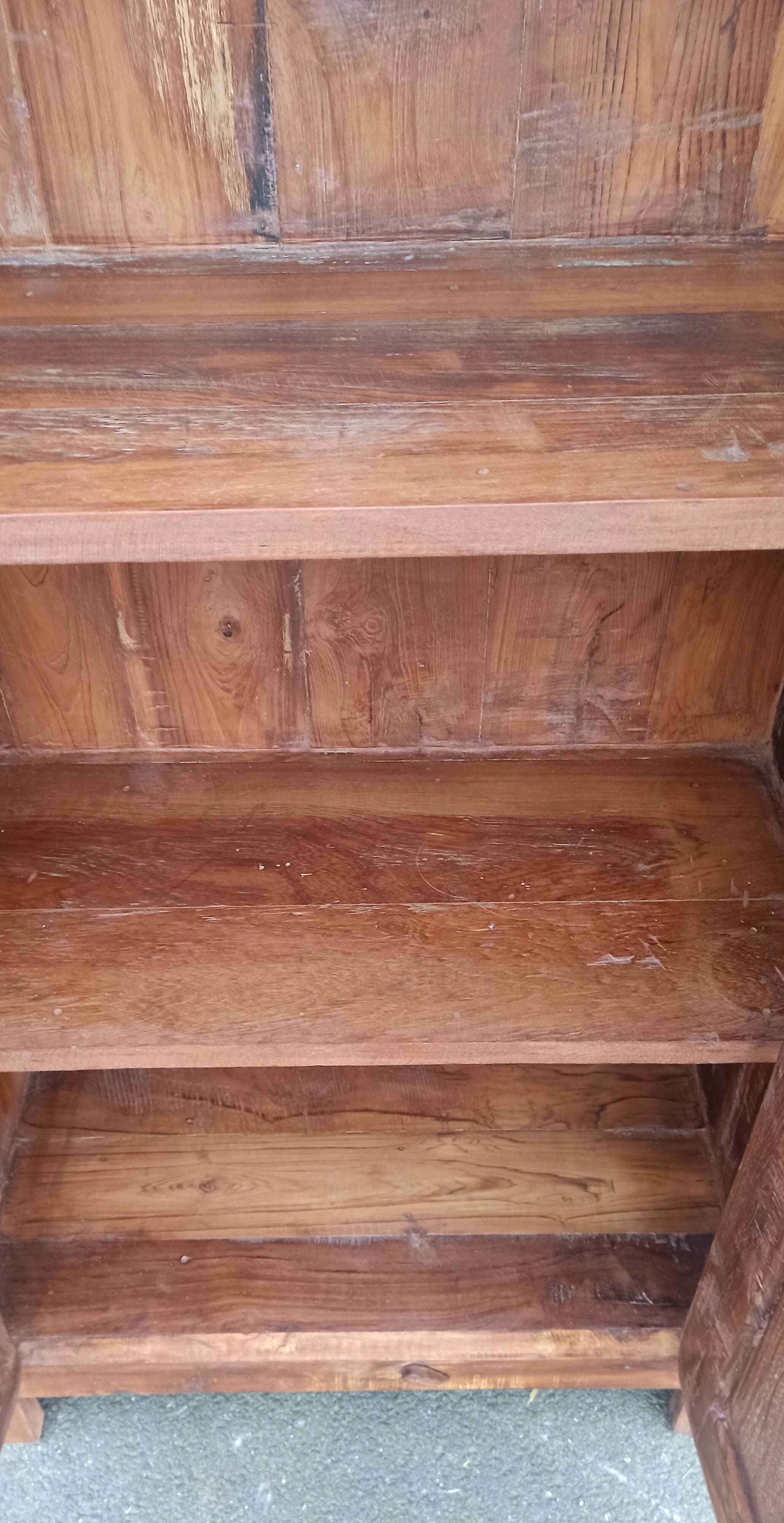 Antique wooden wardrobe