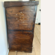 Armoire ou coffre de mariage syrien du 19ème siècle, en marqueterie de nacre