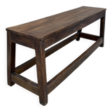 bench in Burmese teak