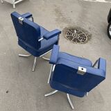 Set of 2 hairdresser's chairs