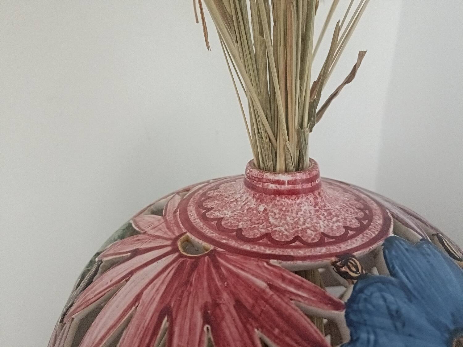 Openwork ball vase, Paul Lecomte