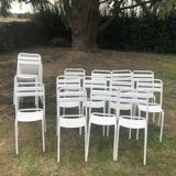 Chaise Tolix t2 à lamelles
