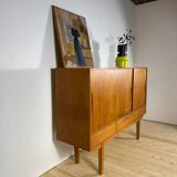High mid-century modern teak sideboard – 1960s