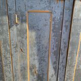 3-door wooden locker