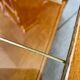 Mid-Century Modern Beech, Glass & Brass Serving Trolley, Germany 1950s