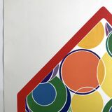 John Harrison LEVEE, Pyramid, 1970. Original screenprint signed in pencil