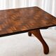 Don S. Shoemaker cocobolo parquet coffee table for Señal S.A., Mexico 1960s