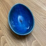 Blue ceramic cup