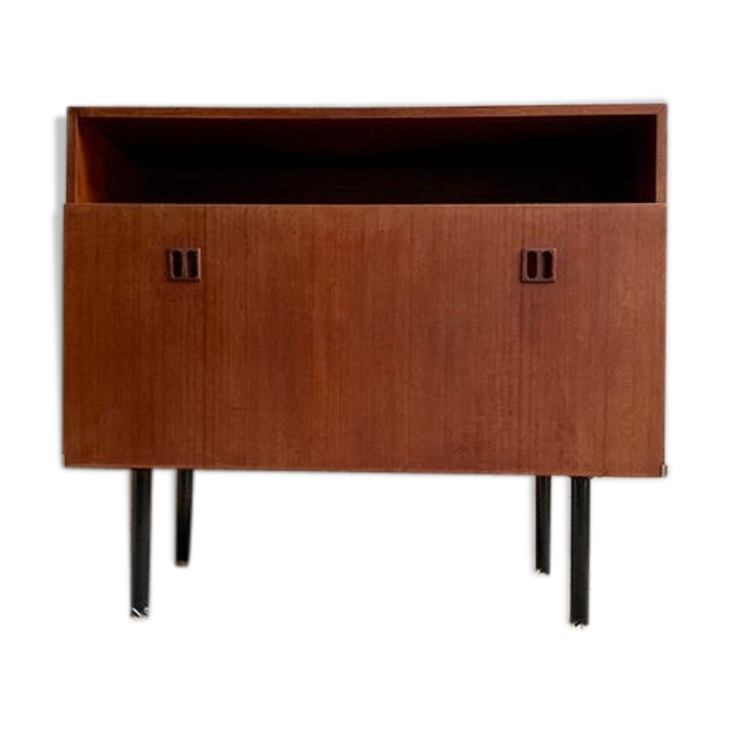 Buffet bar vintage scandinave en teck