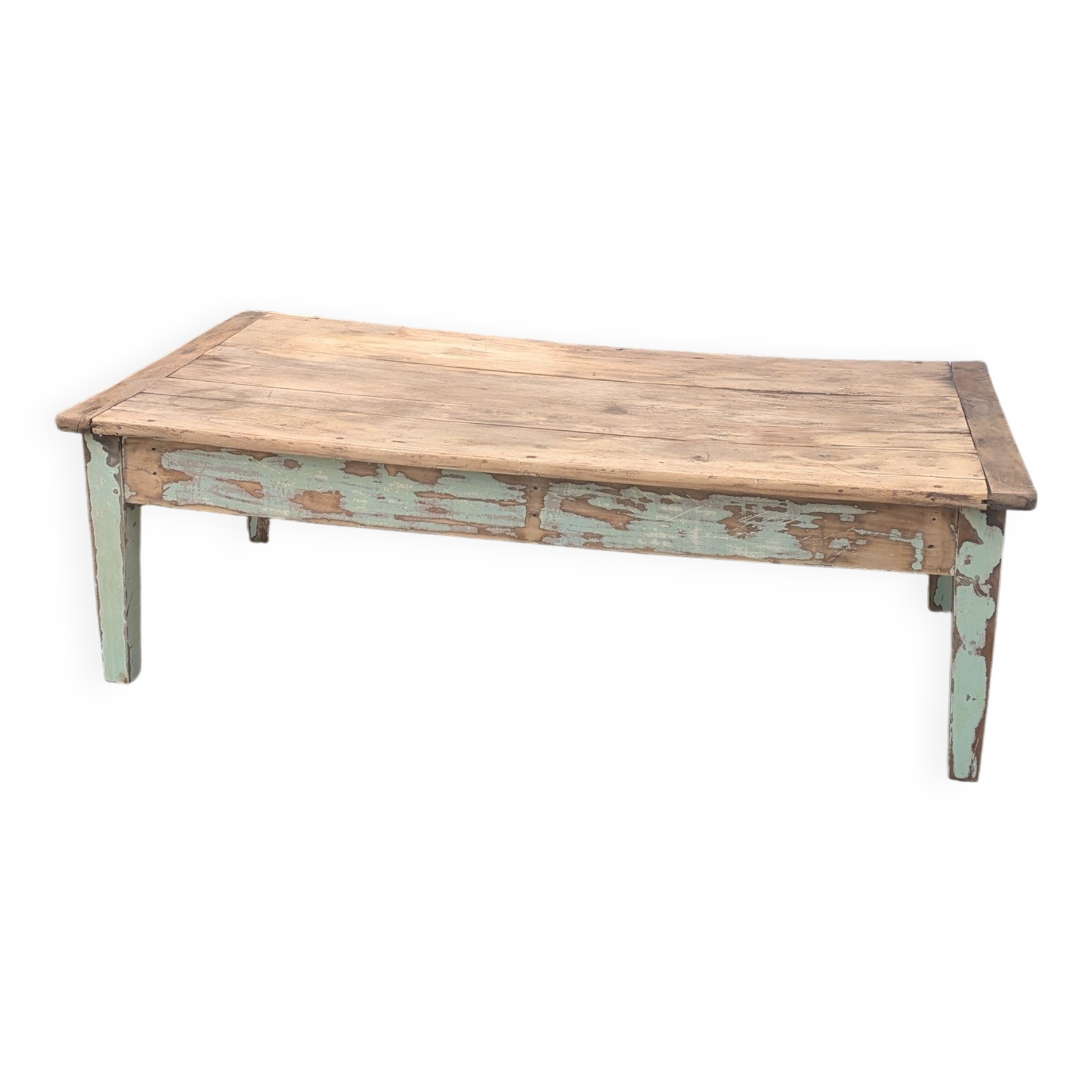 Low farmhouse table