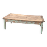 Low farmhouse table