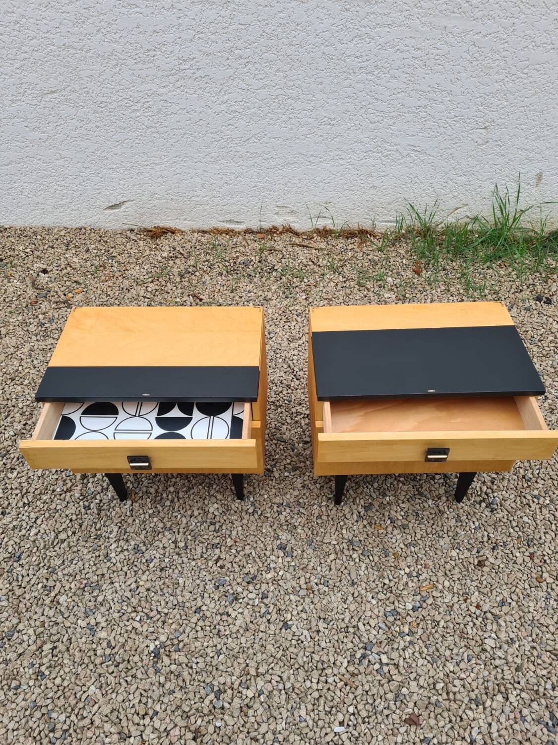 Pair of bedside tables