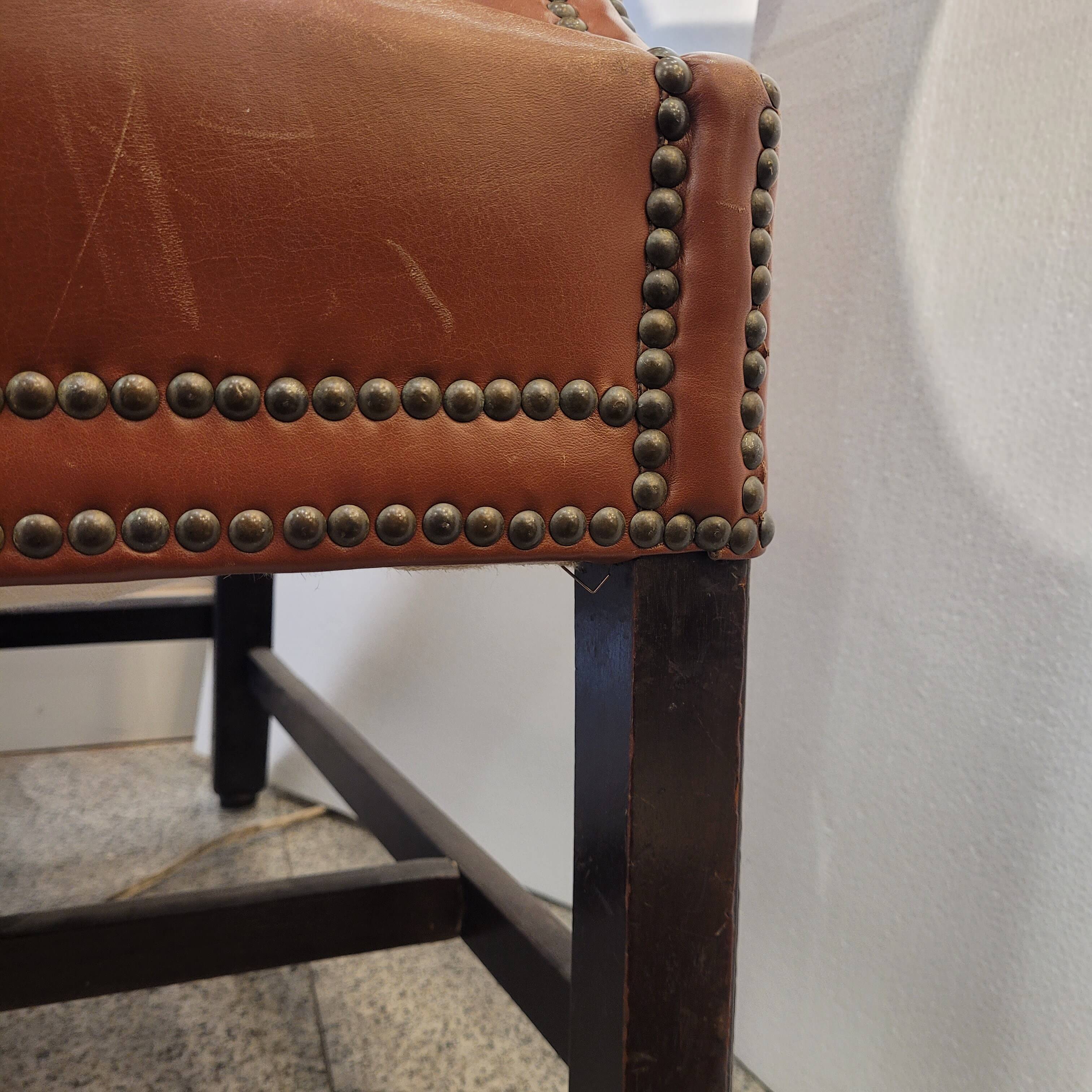 Butaca Chesterfield / Sillón Orejero “Wing Chair”, pp. s. XX - Reino Unido