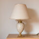 Lampe marbre et or