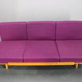 1960s Convertible 3-Seater Sofa by Jitona , Czechoslovakia