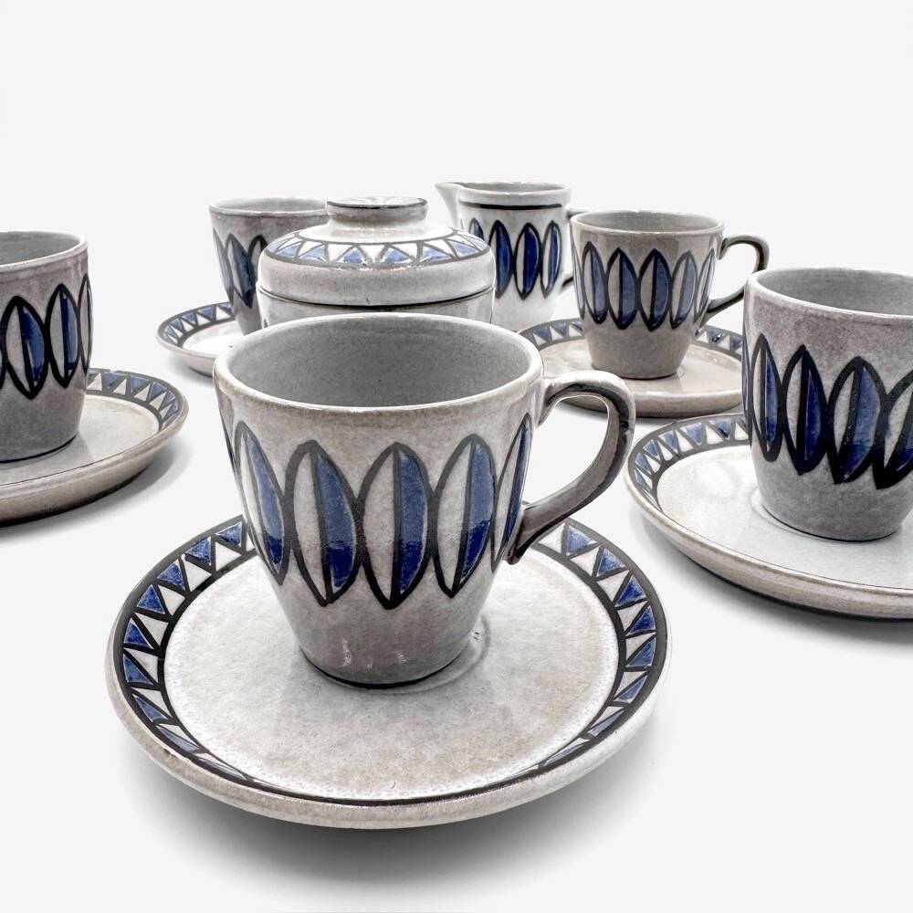 Ceramano coffee set Germany 1970s