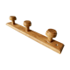 3-waddle wall doorower made of solid wood
