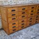 Craft cabinet with drawers
