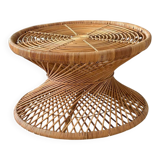 Rattan coffee table