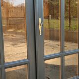 Glass-glazed Parisian wardrobe 1930