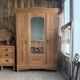 Large Art Deco oak wardrobe (renovated)