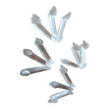 12 satin crystal knife holders Vannes le Châtel