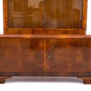 Polish Art Deco display cabinet, circa 1930.