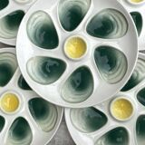 Assiettes à huitres salins France années 60