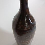 Une bouteille et six gobelets en céramique Gérard Hofmann Vallauris 1950