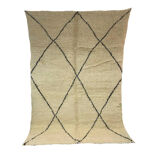 Handmade Moroccan Berber carpet 210 x 145 CM