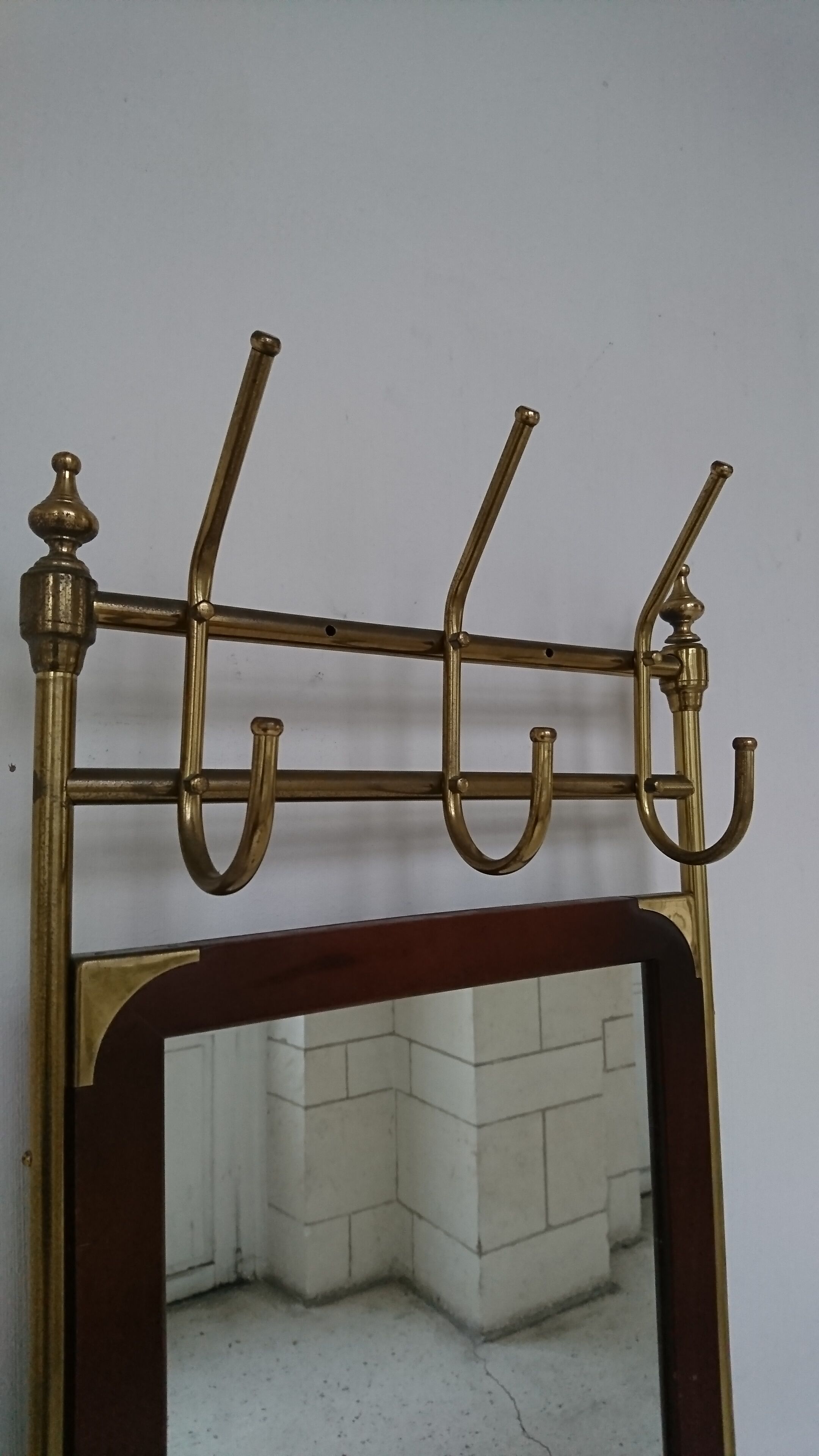 Coat rack and umbrella