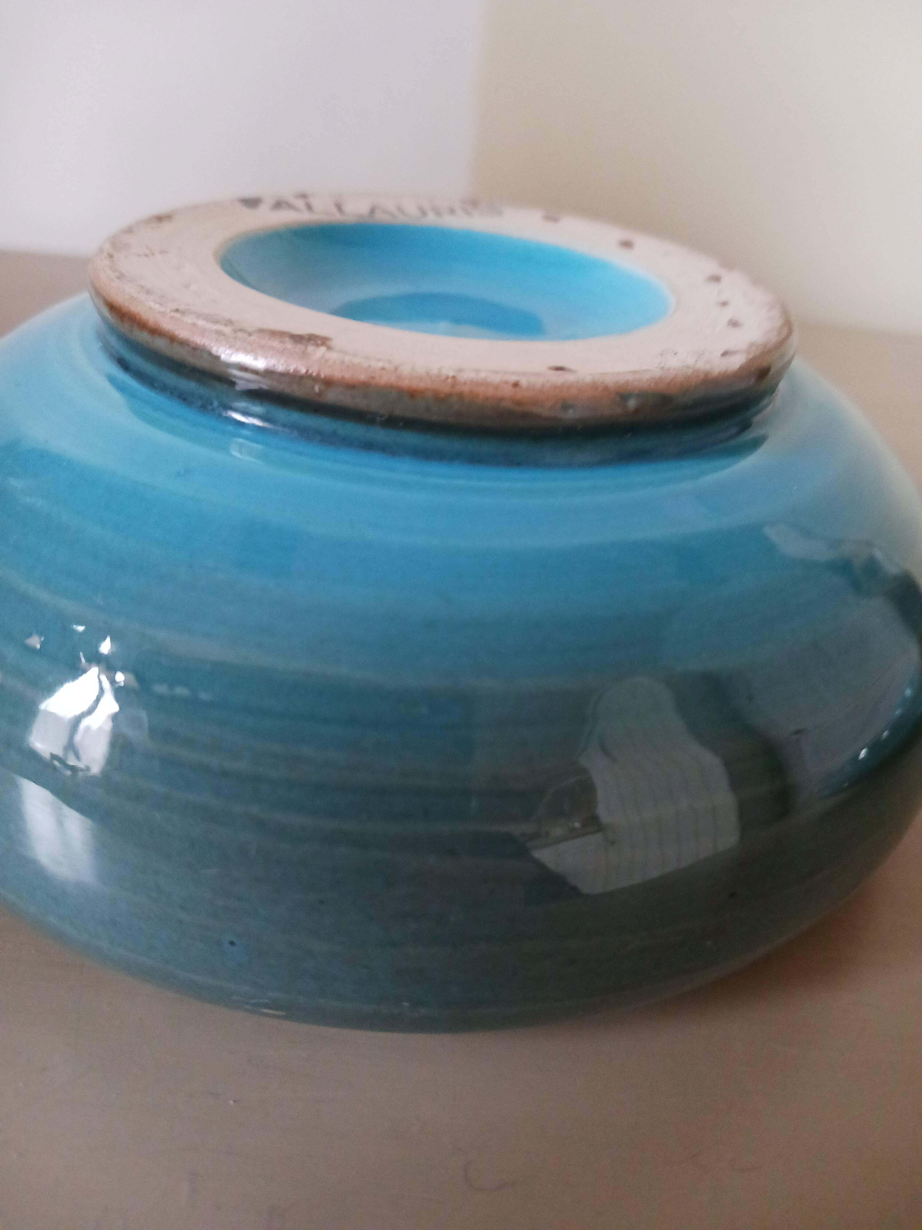 Ceramic bonbonnière from Vallauris.