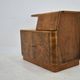 Art Deco cabinet from 1940 made of walnut for UP Závody, Czechoslovakia.